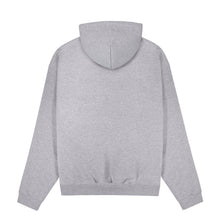 Load image into Gallery viewer, grey zipped hoodie

