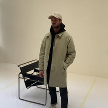 Load and play video in Gallery viewer, beige trench jacket
